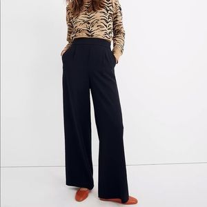 Madewell Huston High Rise Full Length Black Pants